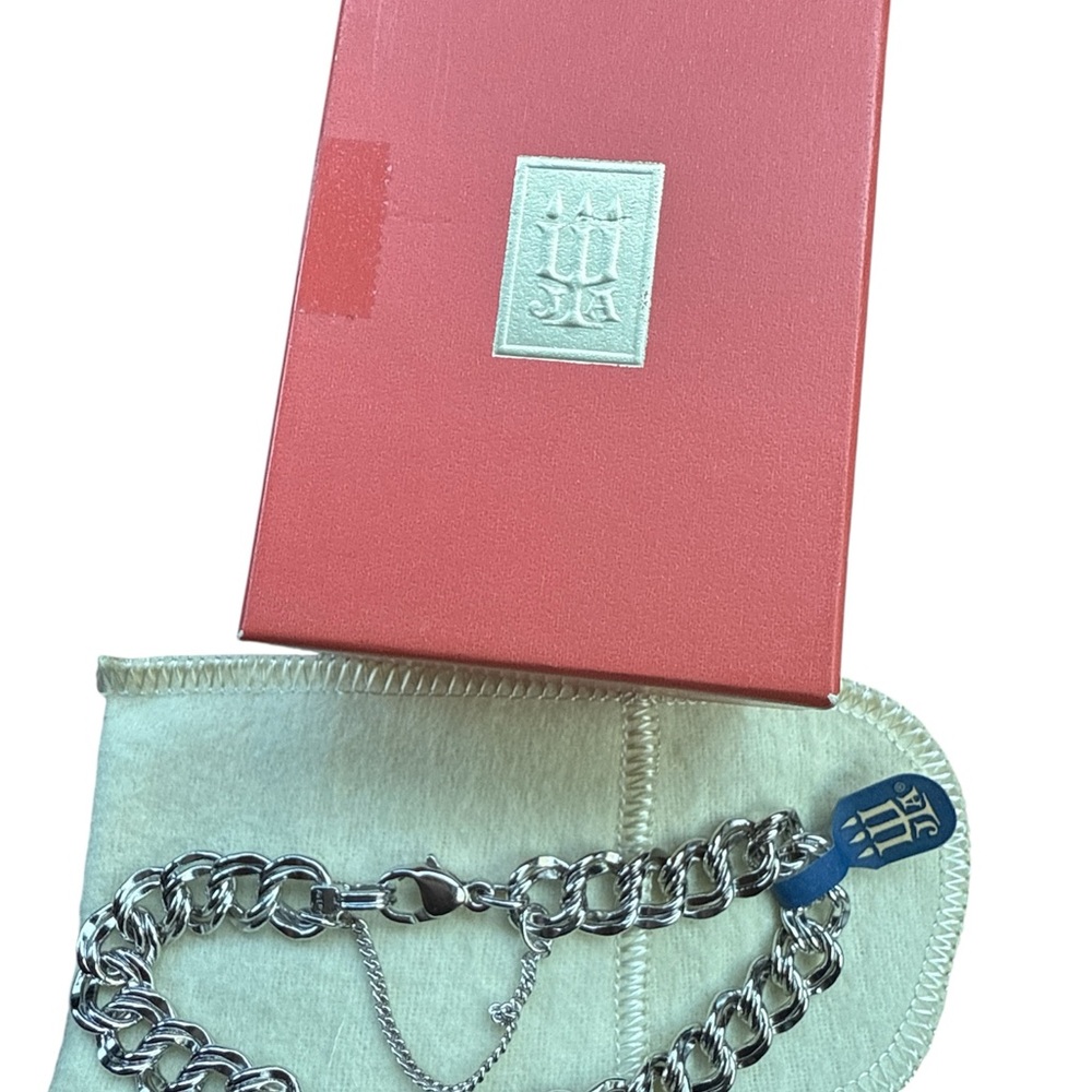 James Avery Silver Chunky Curb Chain Bracelet - Picture 2 of 3